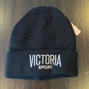 Black Victoria’s Secret Sport Beanie